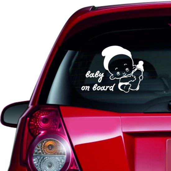 Αυτοκόλλητο αυτοκινήτου - Baby on board 61